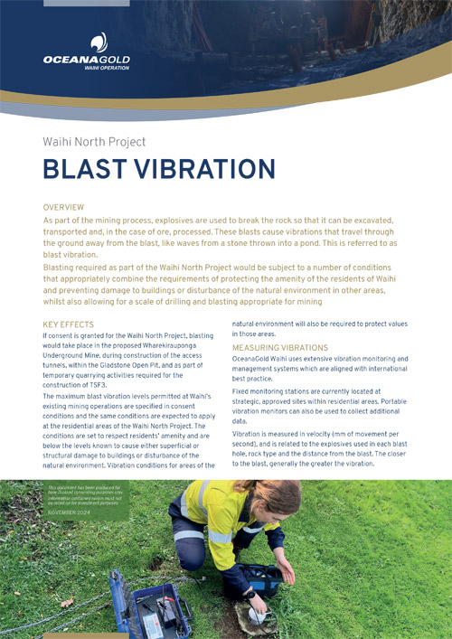 Blast Vibration